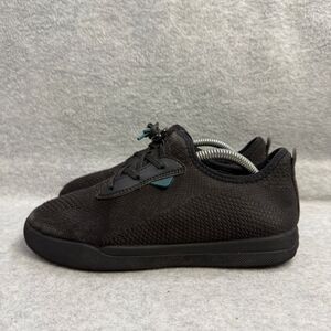 Vessi Weekend Kids Youth J4 Black Knit Water Resistant Sneakers Shoes